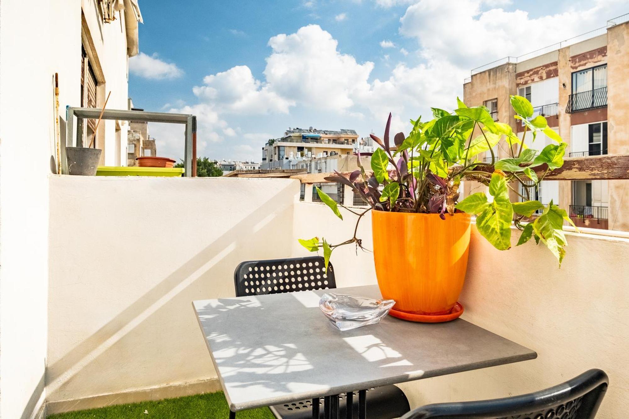 Premium 1Bd Apartment Near The Beach W/Balcony 特拉维夫 外观 照片