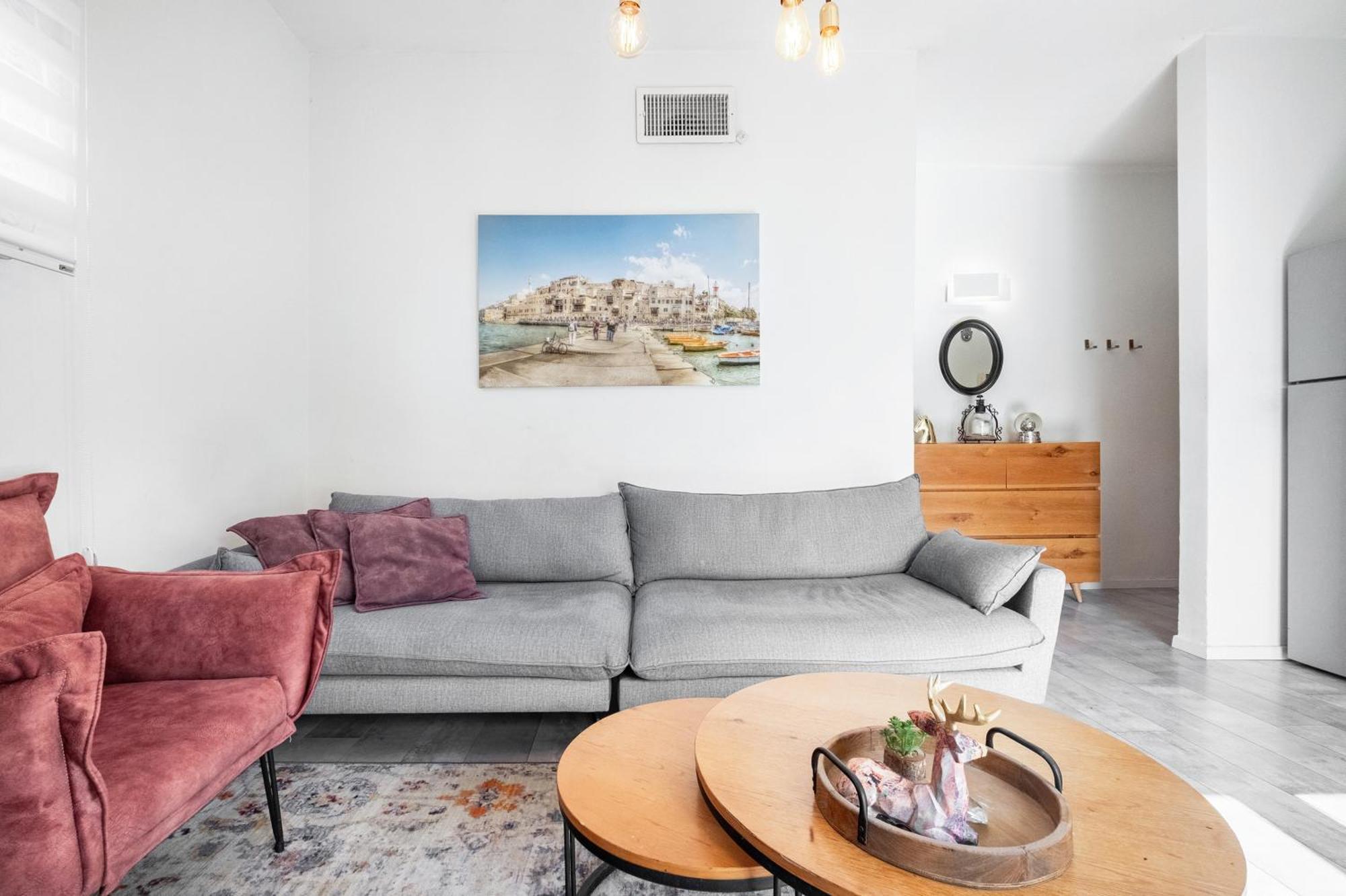 Premium 1Bd Apartment Near The Beach W/Balcony 特拉维夫 外观 照片
