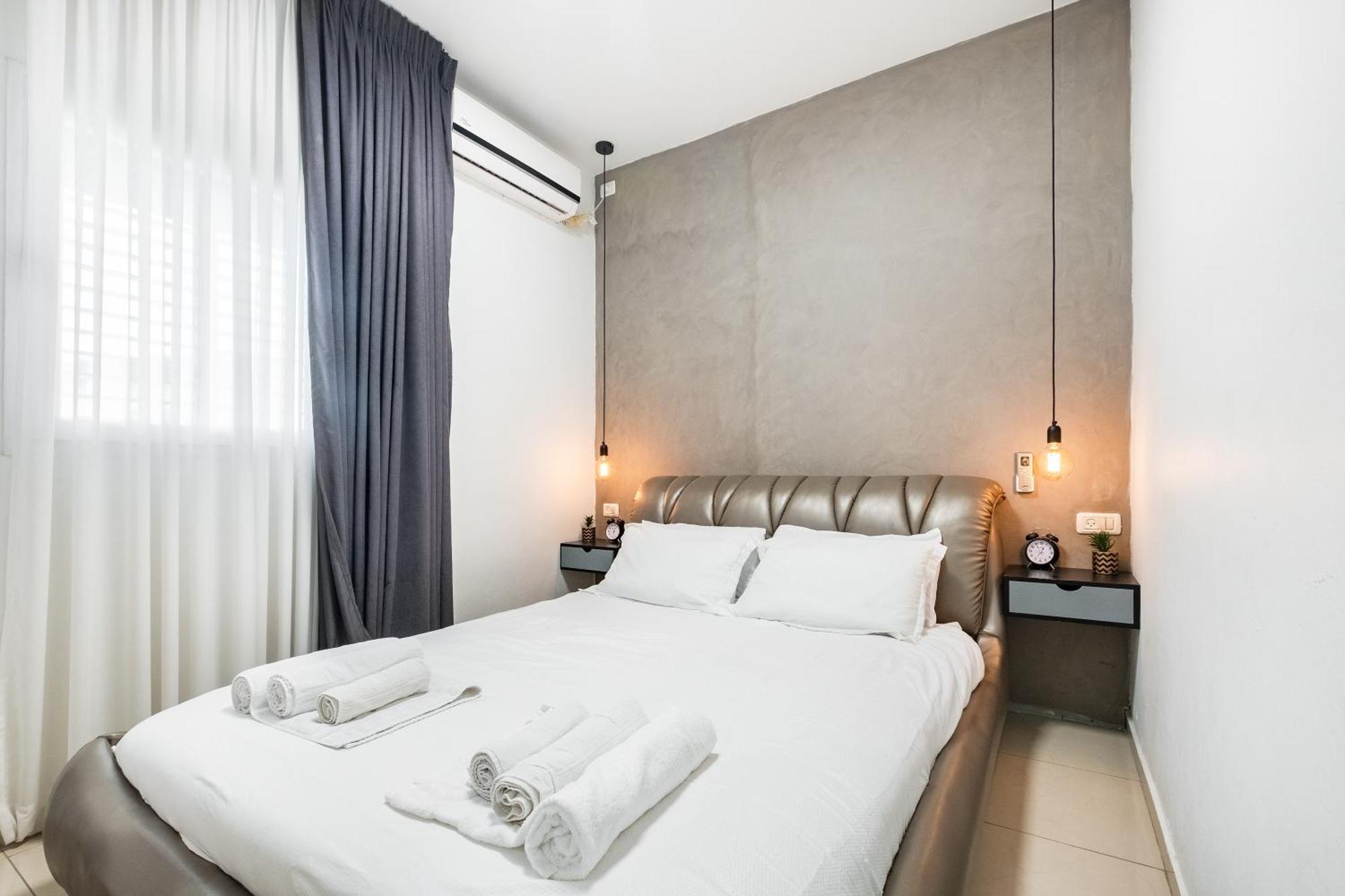 Premium 1Bd Apartment Near The Beach W/Balcony 特拉维夫 外观 照片